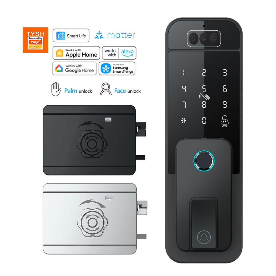 Tuya Smart - Kunci Pintar TYSH Matter Tuya dengan