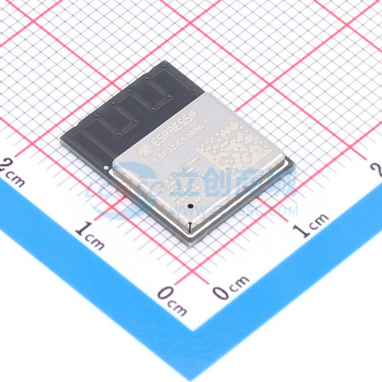 Smart Home Module Iot - 3 Buah ESP32-C6-MINI-1-H4 SMD 16.6X13.2Mm Modul