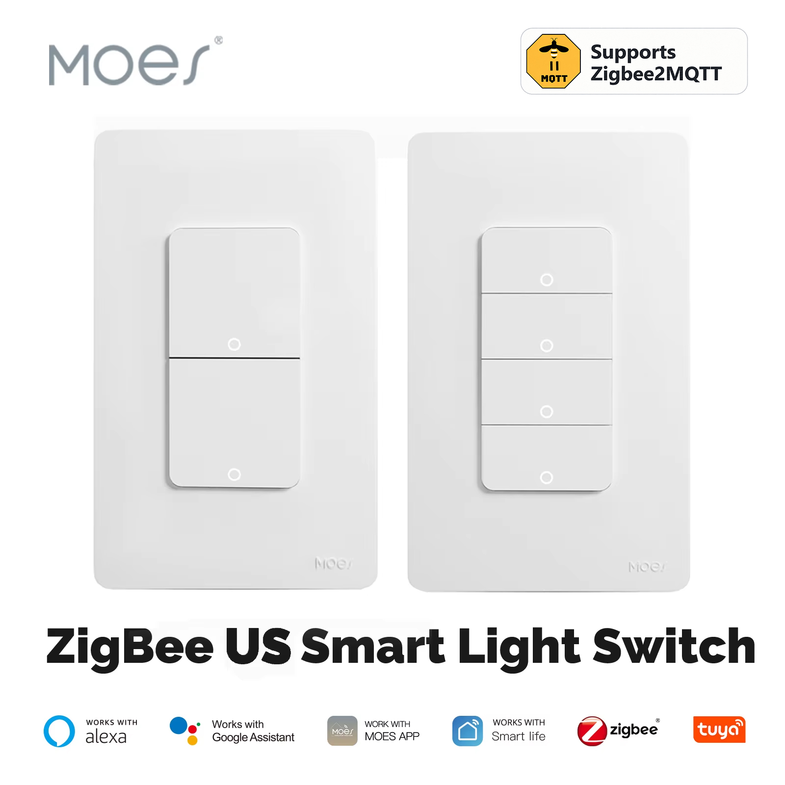 Sonoff Basic - MOES Tuya ZigBee Sakelar Lampu Pintar,