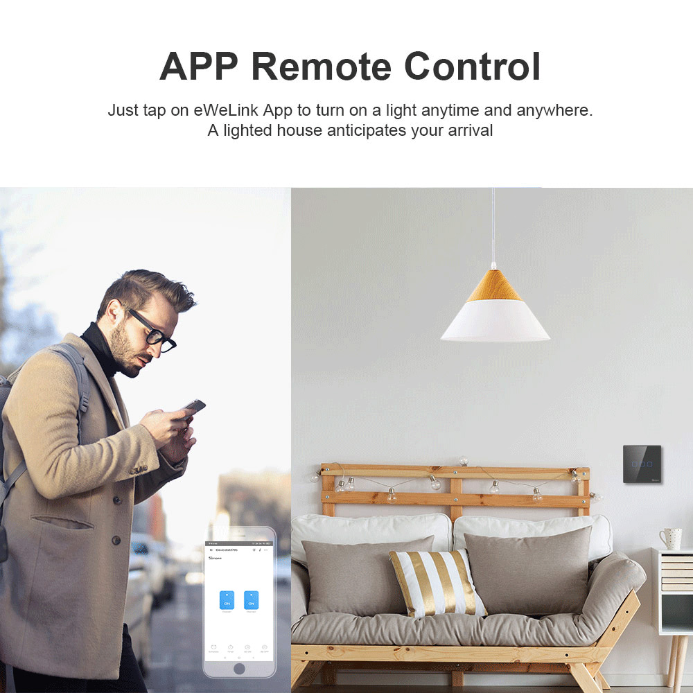 SONOFF T3EU Remote Control 433 - Sonoff Basic ulasan dan harga