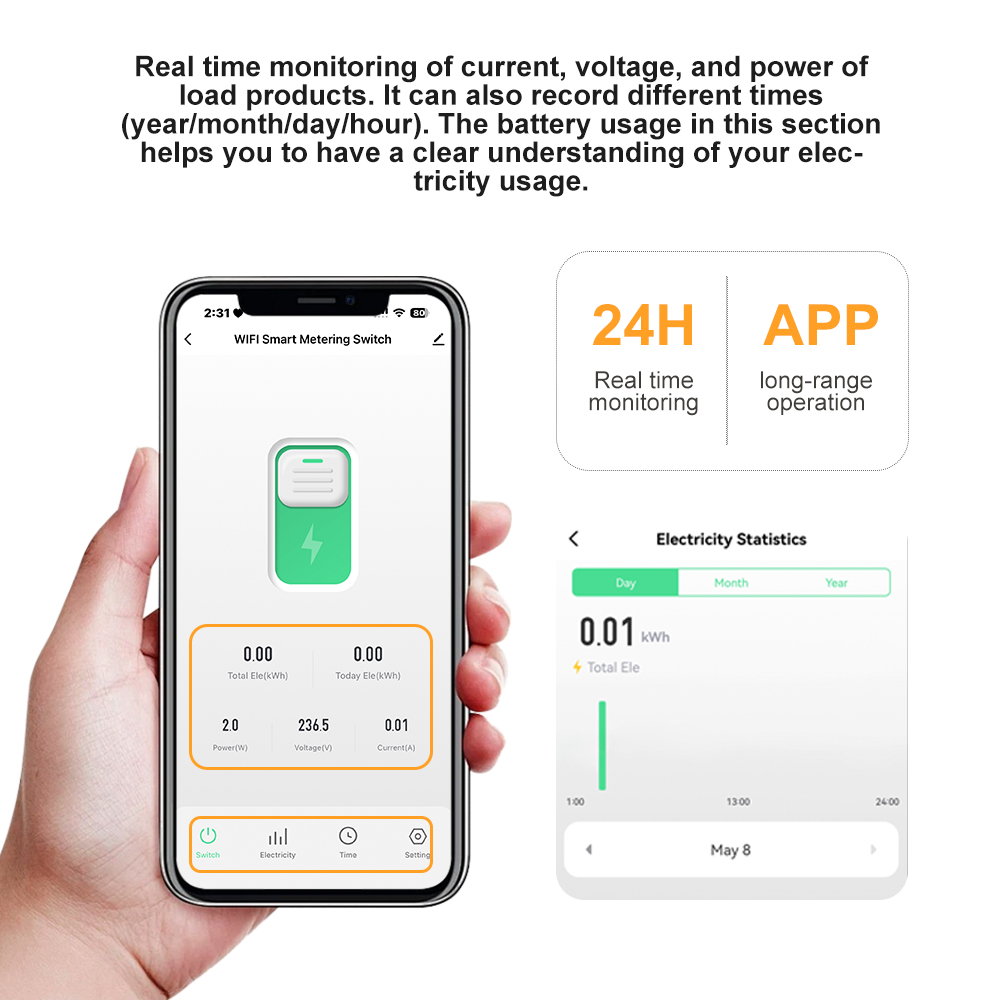 63A 1P+N Pemutus Sirkuit Pinta - Tuya Smart ulasan dan harga