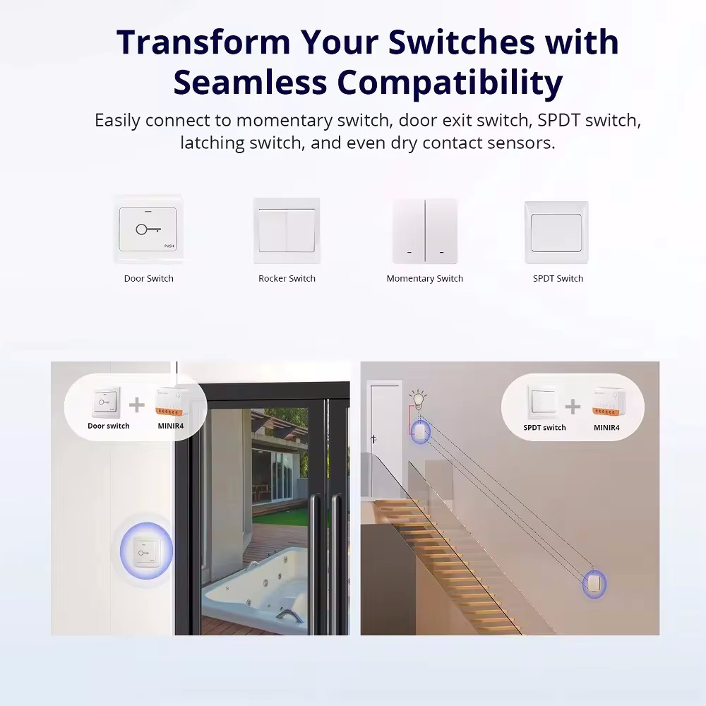 Sakelar Pintar Wifi Mini R4, K - Sonoff Mini R4 ulasan dan harga