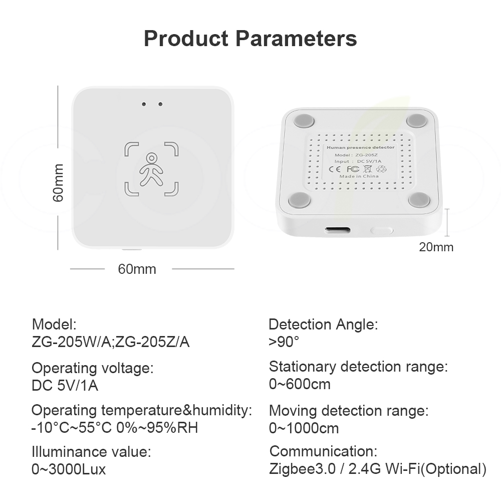 Tuya WiFi/ Zigbee Smart Human  - Home Assistant Tuya ulasan dan harga