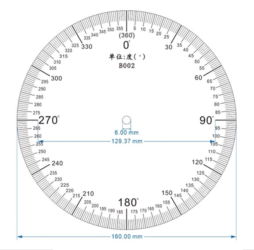 Alat Ukur Dial Skala 160x6x2mm - Tasmota ulasan dan harga